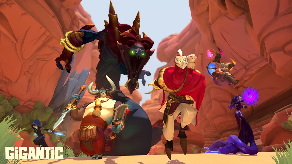 Gigantic - Trailer: So funktioniert das Teamspiel mit fünf Teilnehmern