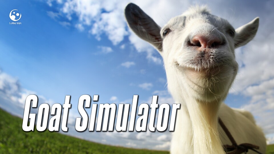 Der Goat Simulator erscheint am 1. April 2014. Das hat Coffee Stain Studios nun offiziell angekündigt.