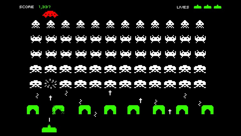 Space Invaders schafft nach über 40 Jahren den Sprung vom Arcade-Automaten auf die Kinoleinwand.