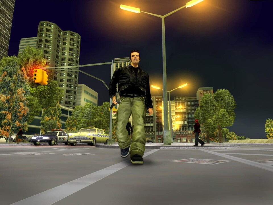 Der GTA-3-Held ist stumm und anonym – zumindest im Spiel selbst. Erst GTA San Andreas verrät seinen Namen Claude.