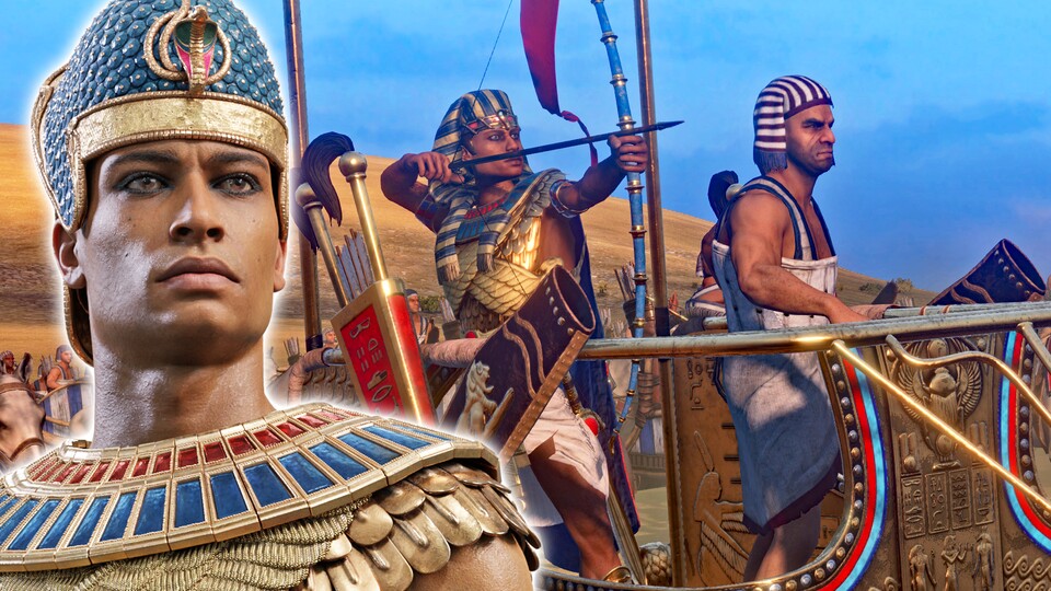 Wer wird neuer Pharao? Im großen neuen Total War kämpft unter anderem Ramses III. um die Krone. Wir haben ihn in die Schlacht begleitet und teilen in der Preview alle unsere Erkenntnisse mit euch.