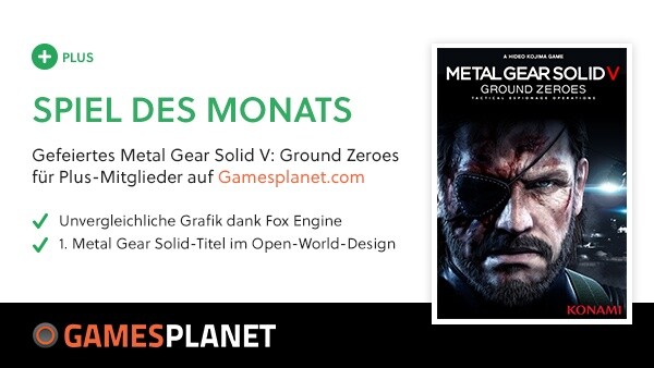 Gratis-Spiel im Mai: GS Plus Vollversion Metal Gear Solid V