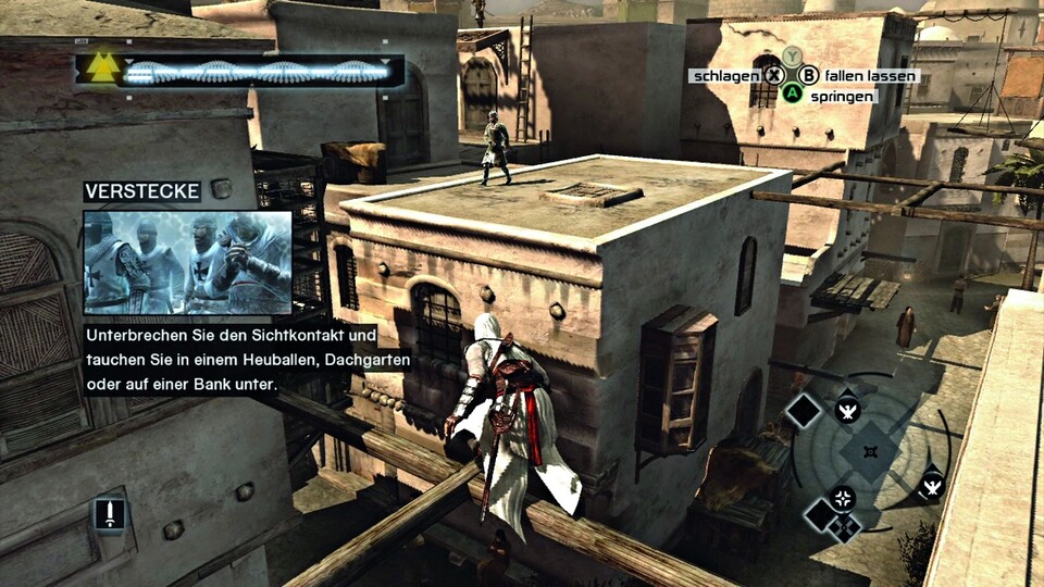 Wenn der Held von Assassin‘s Creed jedes Gebäude erklimmen kann, müssen dies auch seine Gegner beherrschen