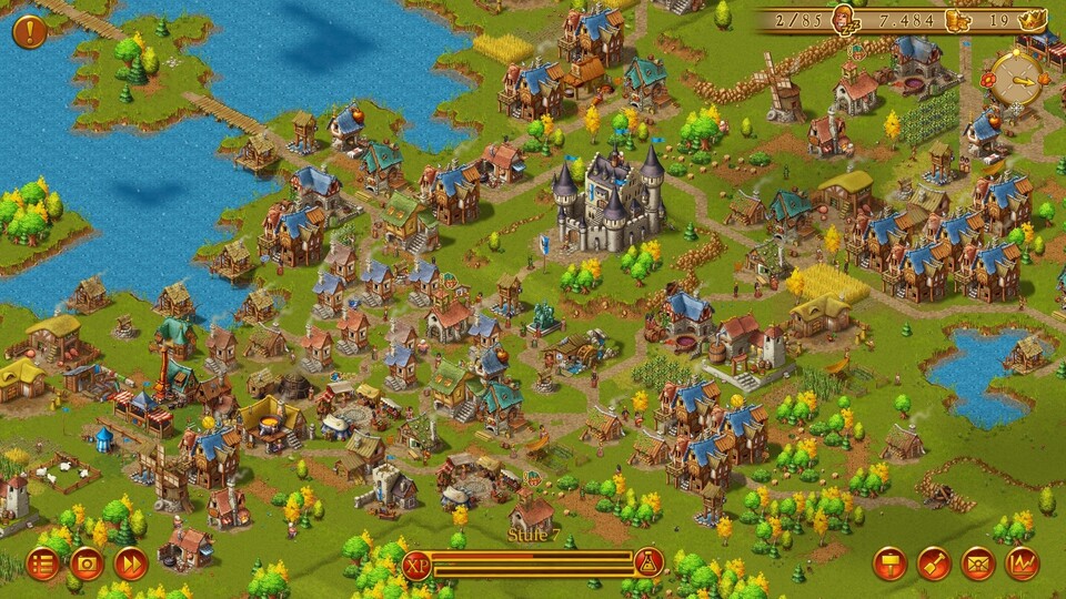 Ein Hauch Siedler, ein bisschen Anno und dazu noch etwas Banished - Townsmen ist Retro-Aufbauspaß pur!