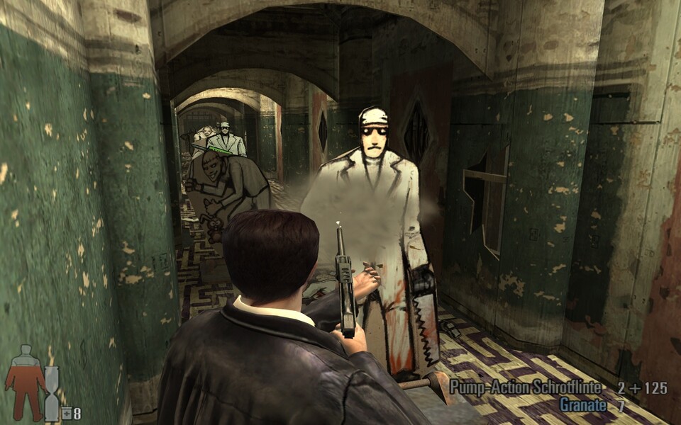 Max Payne 2 glänzte durch abgedrehte Level wie eine leerstehende Geisterbahn.