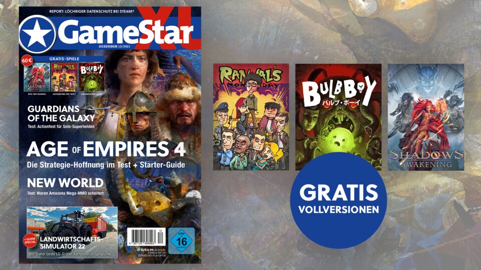Die neue GameStar, ab dem 17.11. im Handel.