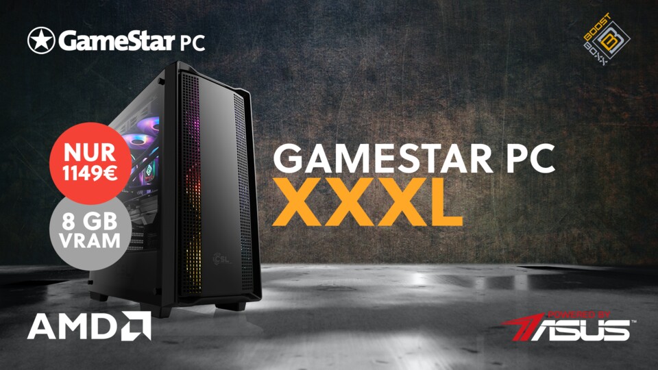 Das sehr gute Preis-Leistungs-Verhältnis macht unseren GameStar PC XXXL zum Bestseller.