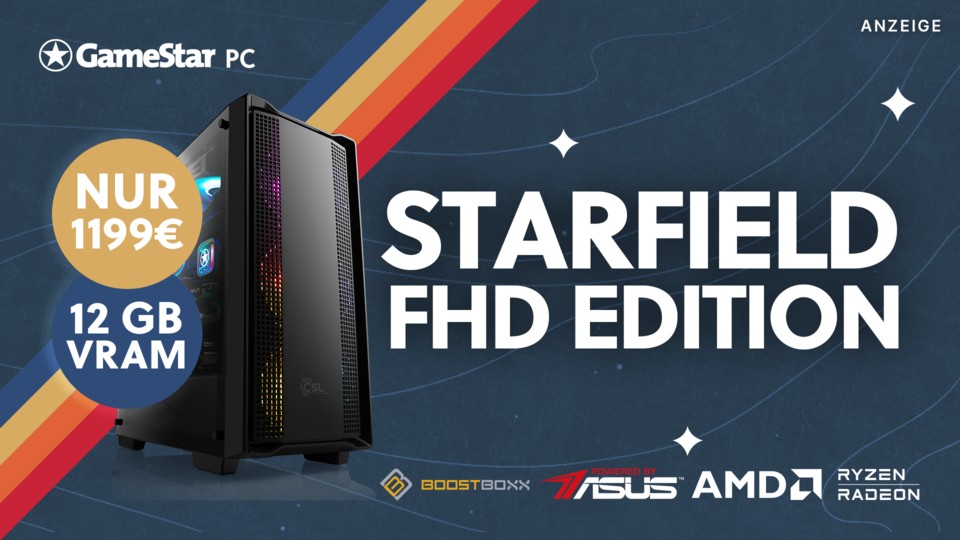 Mit dem GameStar PC in der Starfield Edition ist für euch alles möglich.