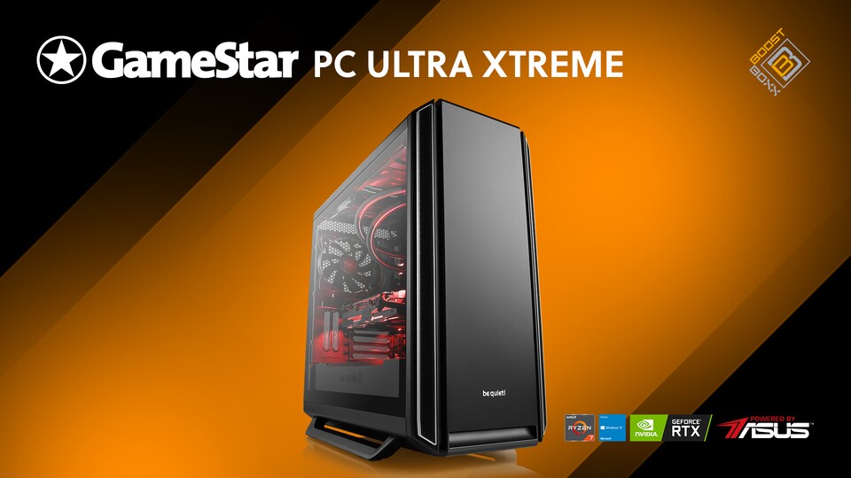 Der GameStar-PC Ultra Xtreme vereint im BeQuiet Silent Base 801 unglaubliche Performance mit überragender Ausstattung.