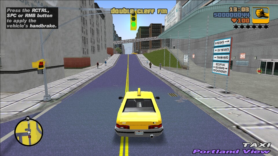 So sieht GTA Advance in GTA 3 aus.