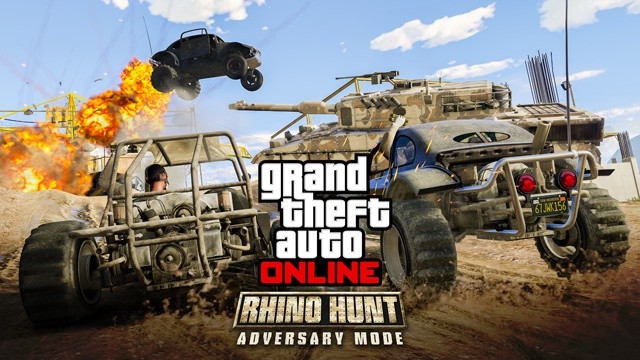 Der neue Adversary-Modus »Rhino Hunt« von GTA 5 Online ist ab sofort spielbar.
