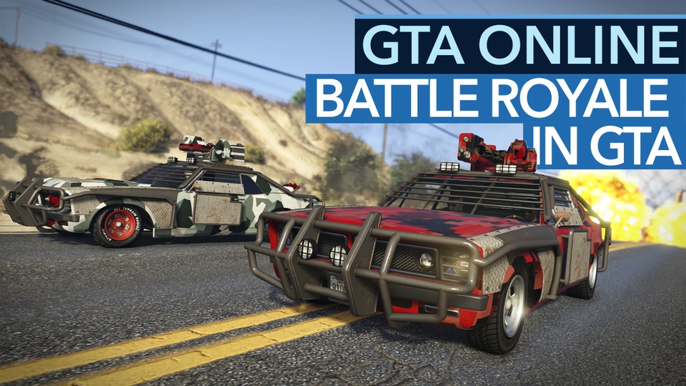 GTA Online - Motor Wars im Video - Rockstars Antwort auf PUBG