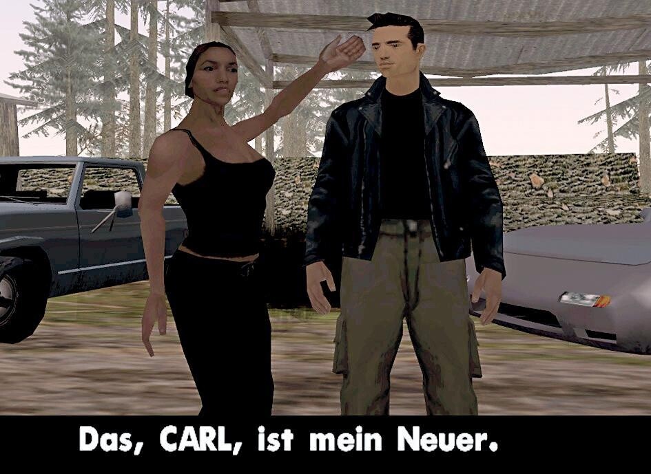 Der namenlose Held aus GTA 3 hat einen Gastauftritt.