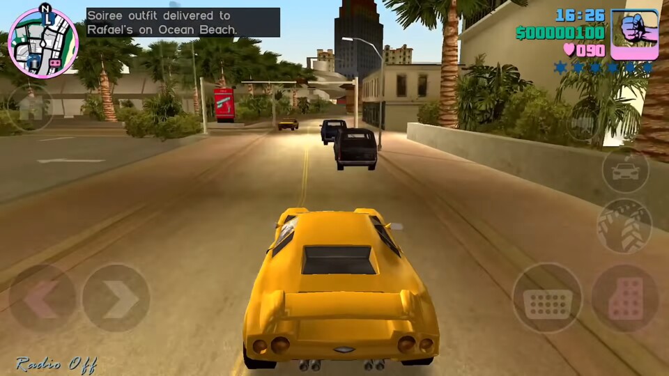 GTA Vice City hat auf dem Smartphone vor allem mit aufploppenden Elementen zu kämpfen.