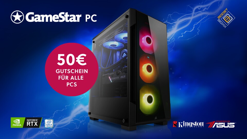Die beiden Special Editions der GameStar-PCs sind nicht lange verfügbar und nun nochmal 50€ günstiger!