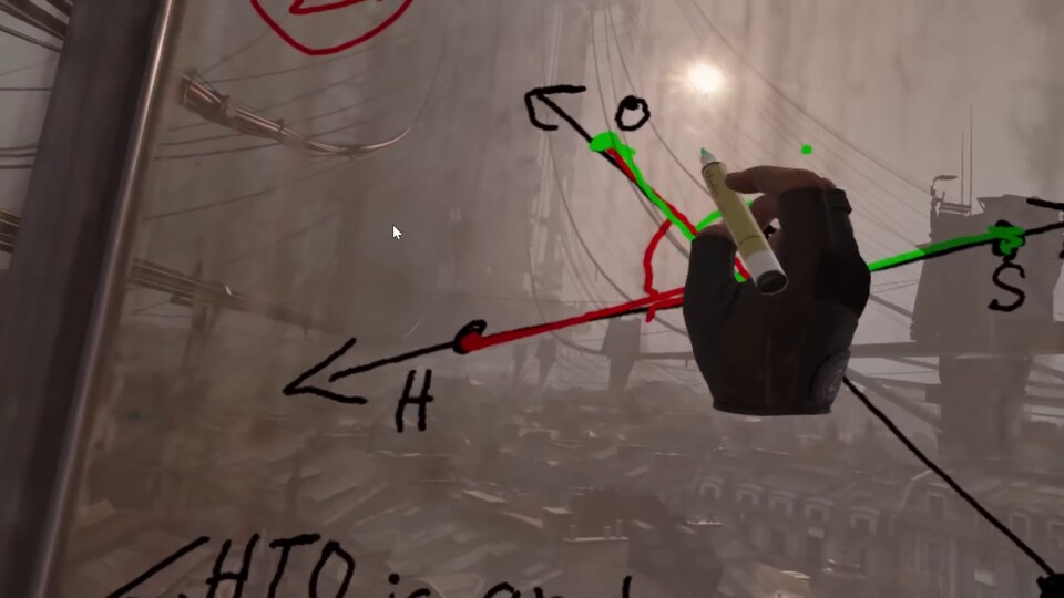 In Half-Life: Alyx lässt sich Mathe unterrichten.