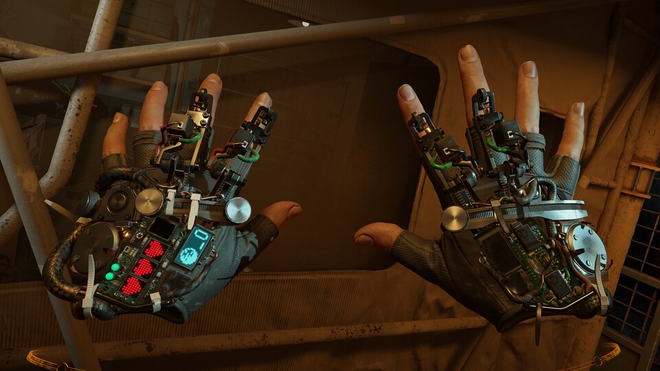 Half-Life: Alyx hat uns die Gravity-Gloves gebracht: Endlich nicht mehr nach Gegenständen bücken müssen. Das VR-Meisterstück von Valve zeigt aber auch generell, wie gut sich Shooter in VR spielen können.