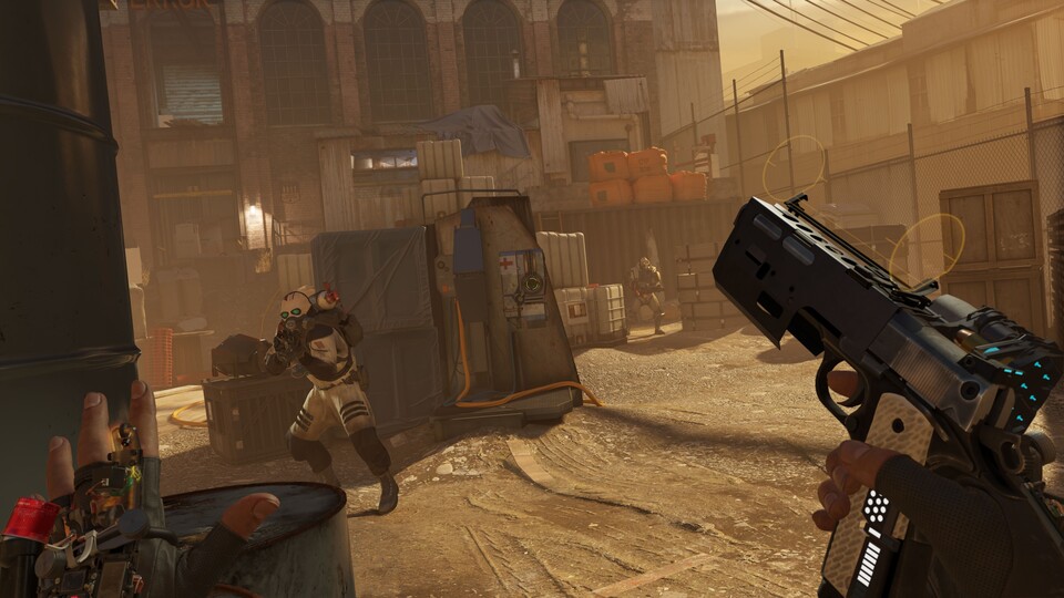 Half-Life: Alyx zieht seinen besonderen Reiz aus der tatsache, dass es ein VR-Shooter ist.