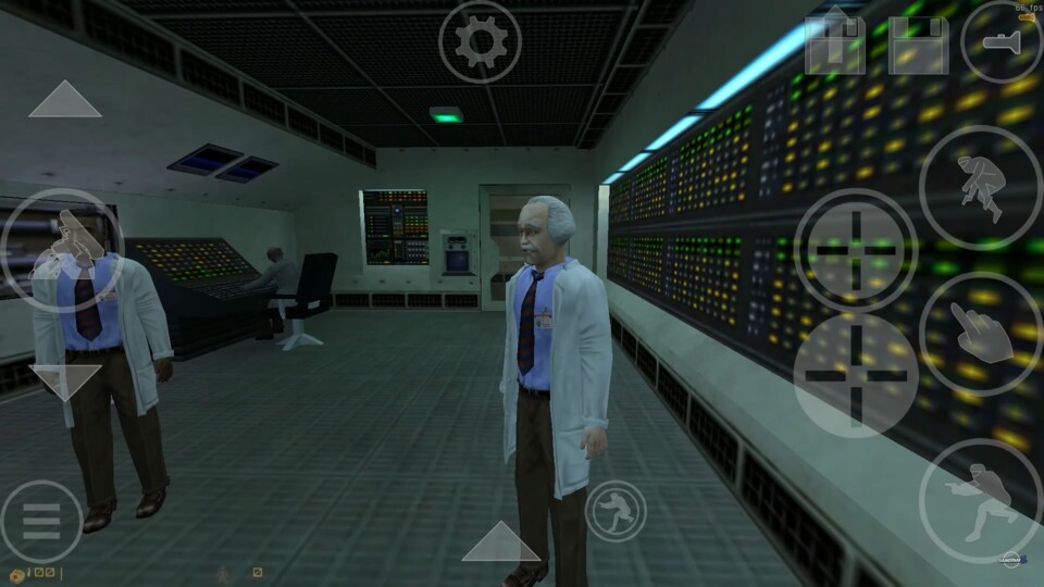 Dank der Engine Xash3D gibt es Half-Life auf dem kleinen Bildschirm.