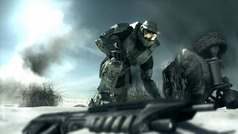 Grafikqualität wie diese erreicht Microsofts Xbox 360 bei Halo 3 nur in vorgerenderten Szenen.