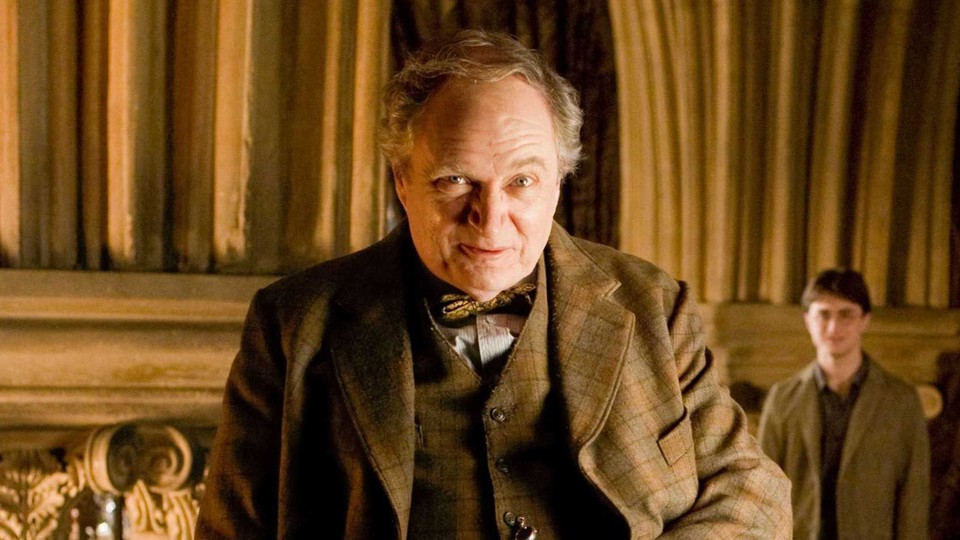 Jim Broadbent als Horace Slughorn in Harry Potter.