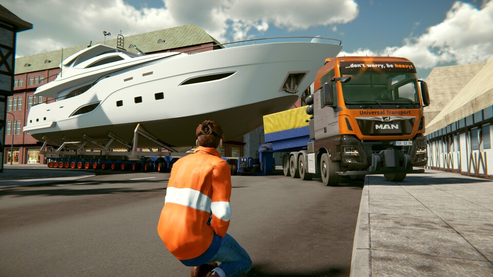 Heavy Cargo - der Schwertransport-Simulator: Fast sieben Minuten Gameplay von der NextSim 23