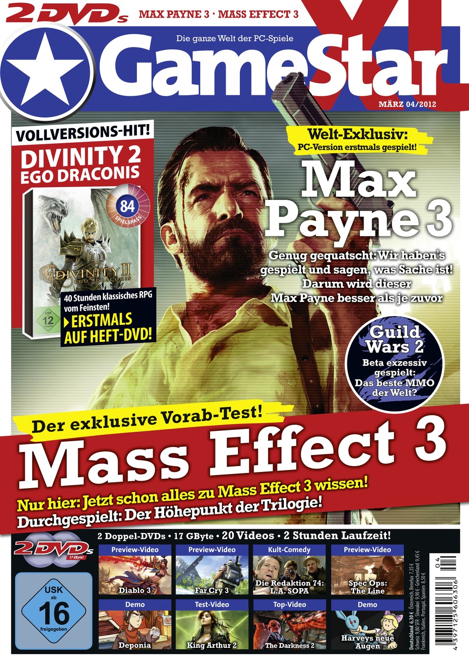 Cover der GameStar XL (04/12) - ab 29. Februar am Kiosk erhältlich