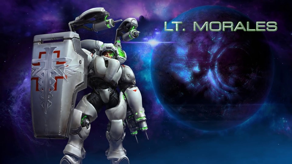 Nach Lt. Morales können Spieler von Heroes of the Storm Artanis spielen.
