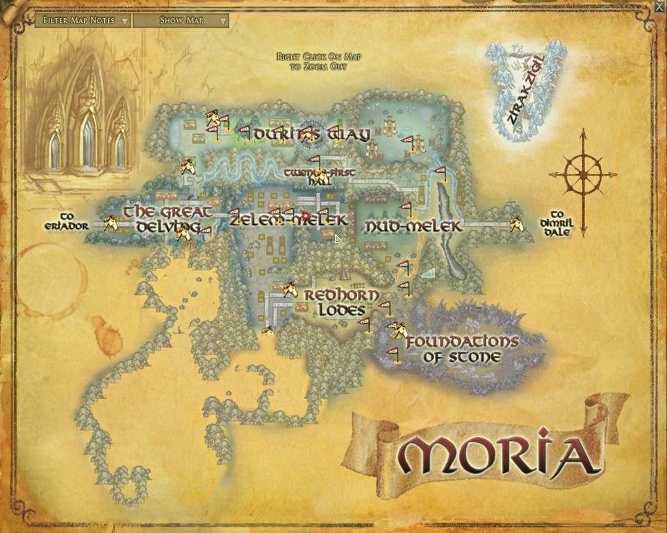 Moria ist nur eines von drei neuen Gebieten im Erweiterungspacket.