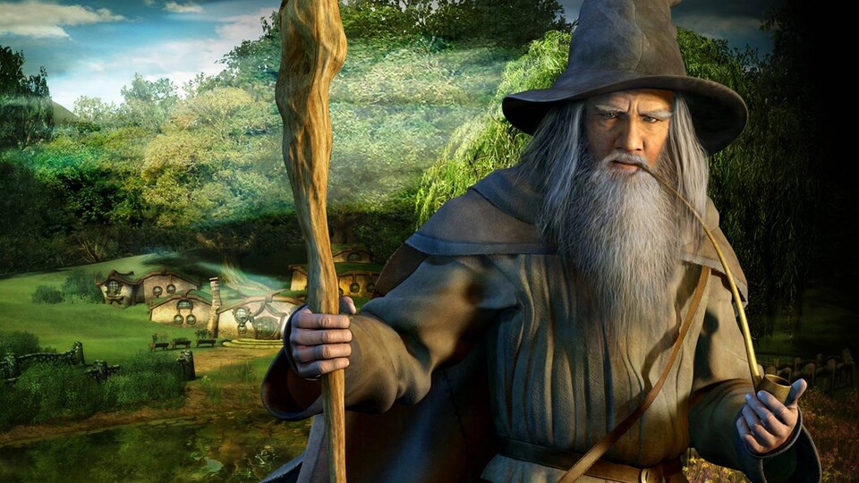 Gandalf aus Der Herr der Ringe (wie hier im Online-Spiel) wird in der neue Serie wohl keine Rolle spielen...