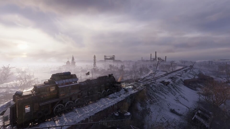 Wetter und Uhrzeit sollen in Metro: Exodus das Verhalten der NPCs und unsere Sichtbarkeit bestimmen.