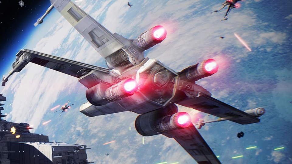 Star Wars: Battlefront 2 - 9 Minuten Gameplay-Video aus dem Fighter-Assault-Modus