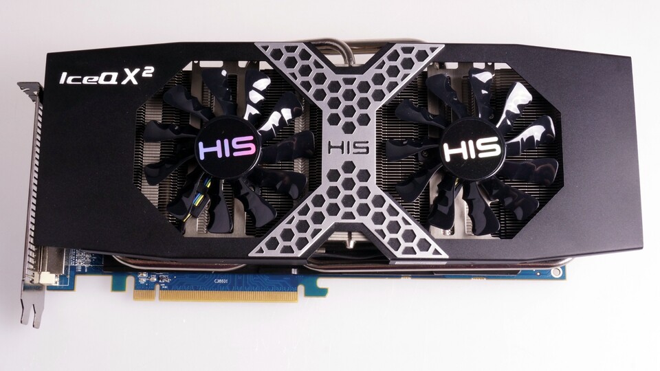 Das Kühlsystem der R9 280X IceQX² entspricht exakt dem der gleichnamigen HD 7970 GHz Edition von HIS. 