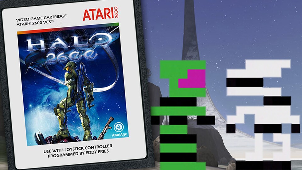 Halo auf dem Atari 2600, einer Konsole von 1977? Klar, Homebrew macht's möglich!