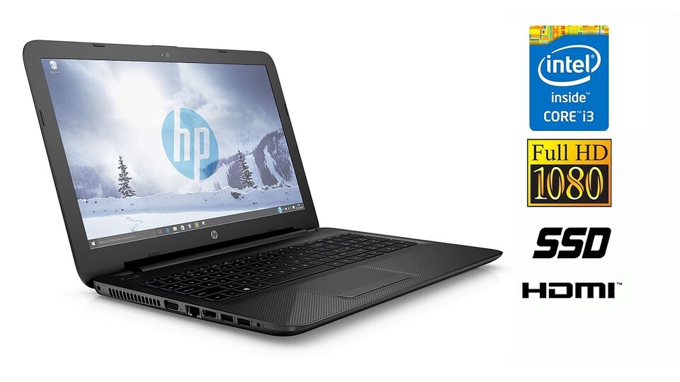 Das HP15-ay045nm ist ein 15,6&quot;-Office-Notebook mit guter Verarbeitung und FullHD-IPS-Display.