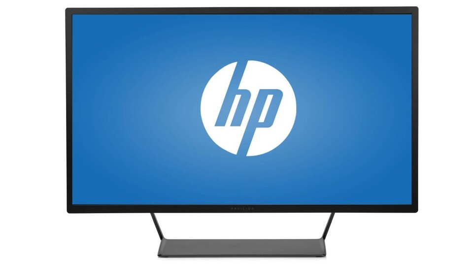 Der HP Pavilion 32 sorgt für viel Bildfläche, dank 1440p-Auflösung steigt dabei auch die nutzbare Pixelmenge.