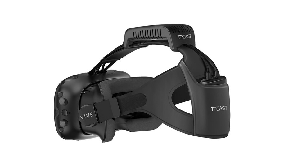 HTCs Vive wird mit dem TPCast Upgrade-Kit zu einer kabellosen VR-Erfahrung.