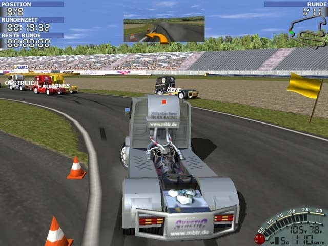 Wirbel um Mercedes-Benz Truck Racing: Nvidia benutzte das Synetic-Rennspiel für unseriöse Angriffe auf den Konkurrenten ST Kyro 2.