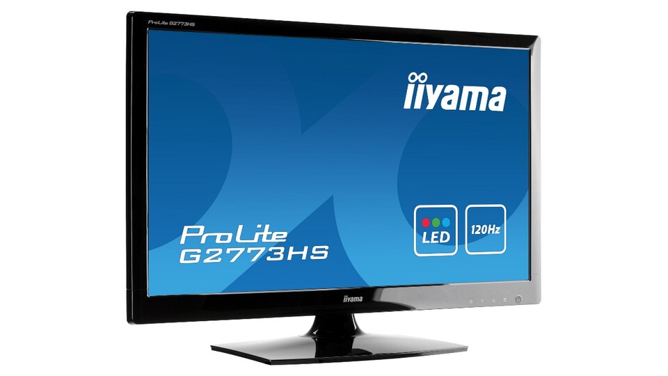 Der Iiyama Prolite G2773HS ist vor allem für preisbewusste Spieler interessant, die ein schnelles 120-Hertz-Panel wollen, aber auf stereoskopisches 3D verzichten können.