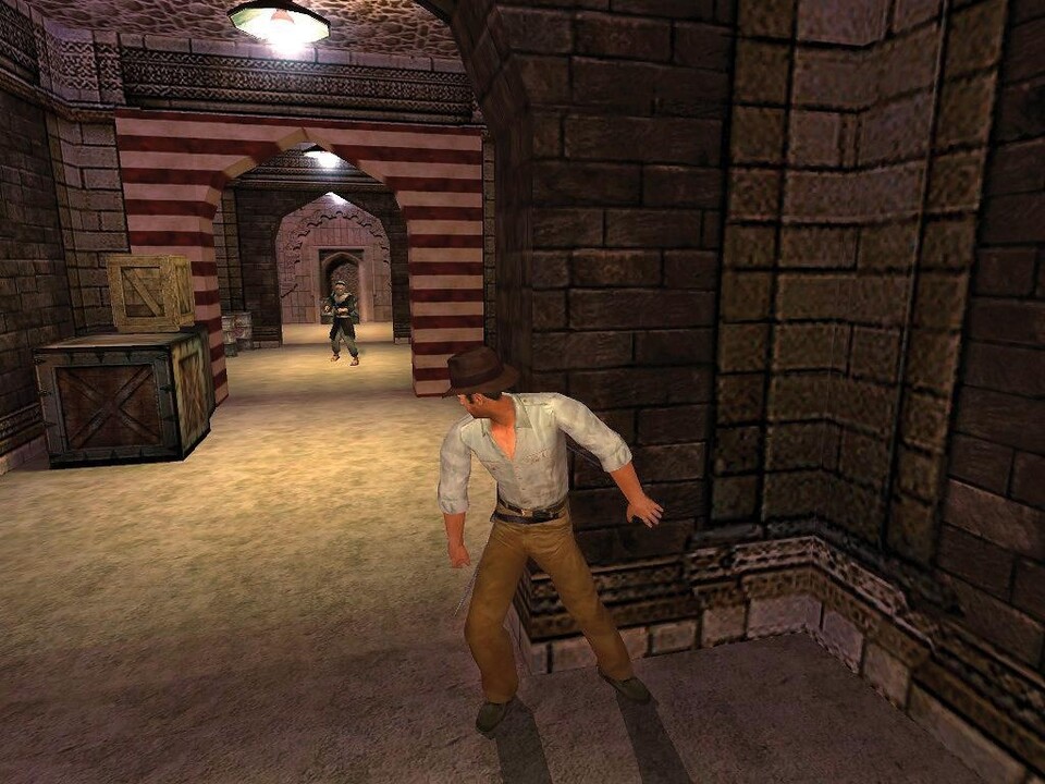 Vielseitiger Held: Indiana Jones schleicht sich in seinem neuen Abenteuer an Gegner heran...