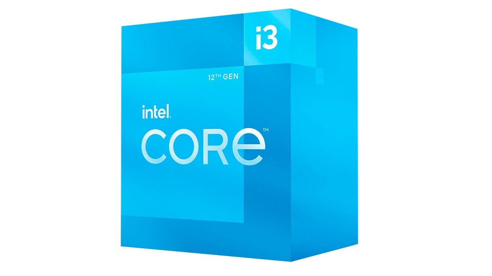 Der Intel Core i3 12100F wirkt mit 4 Kernen und 8 Threads fast schon aus der Zeit gefallen, da viele Spiele aber auch mit weniger als sechs Kernen bzw. 12 Threads sehr gut laufen und eher auf Takt und IPC setzen, könnt ihr damit trotzdem gut die Zeit überbrücken bis ihr genug für einen größeren Prozessor gespart habt.