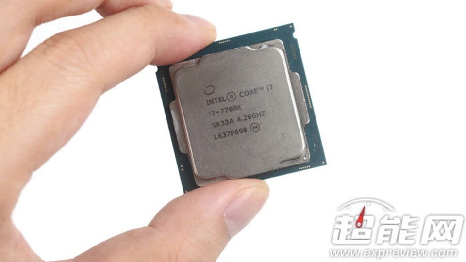 Der Intel Core i7 7700K ist nun auch hierzulande lieferbar (Bildquelle: Expreview, da trotzdem noch keine eigenen Bilder vorhanden sind)