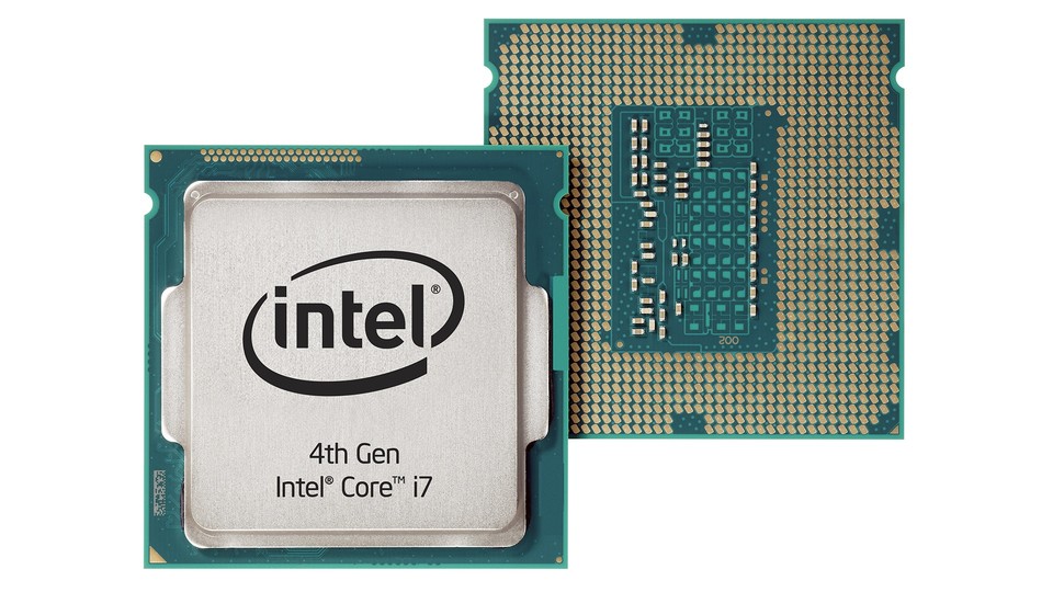 Da auch die Jubiläums-Edition zum 20jährigen Geburtstag des Pentium auf der Haswell-Architektur basiert, unterscheidet sie sich optisch nicht von anderen aktuellen Intel-Prozessoren.