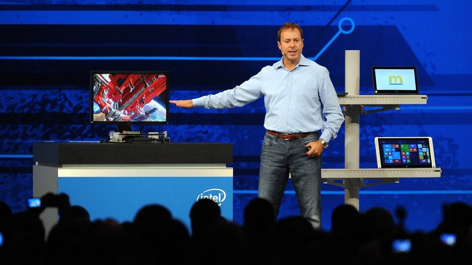 Intel hatte auf dem IDF 2014 Skylake bereits vorgeführt.(Bildquelle: Intel)