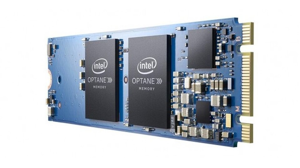 Intel Optane Memory 8000p nennt sich die neue M.2-Karte zum Cachen von Dateizugriffen.