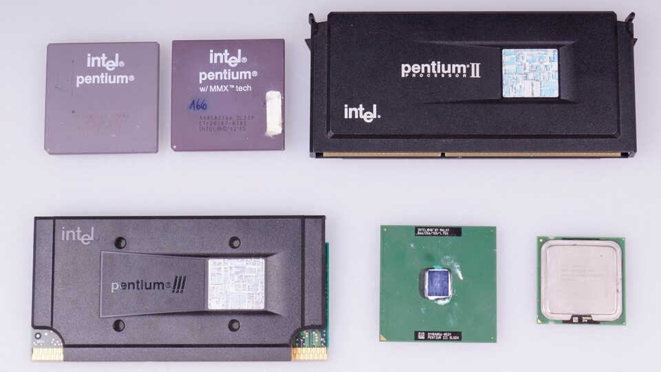 Zum zwanzigsten Jubiläum des Pentiums blicken wir zurück auf die diversen Meilensteine aus seiner Geschichte.