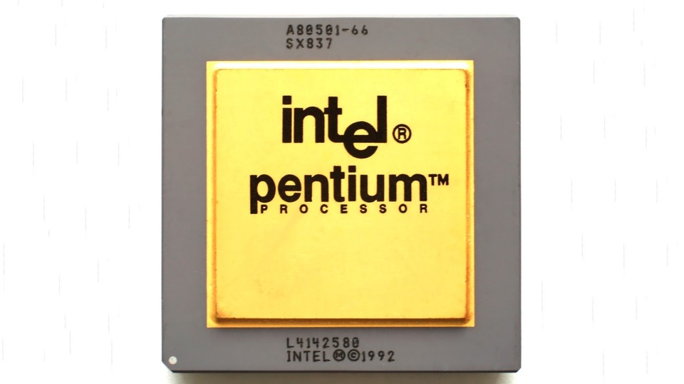 Die Pentium-Prozessoren waren die ersten Chips von Intel, die neben einem Kühlkörper auch einen Lüfter benötigten.