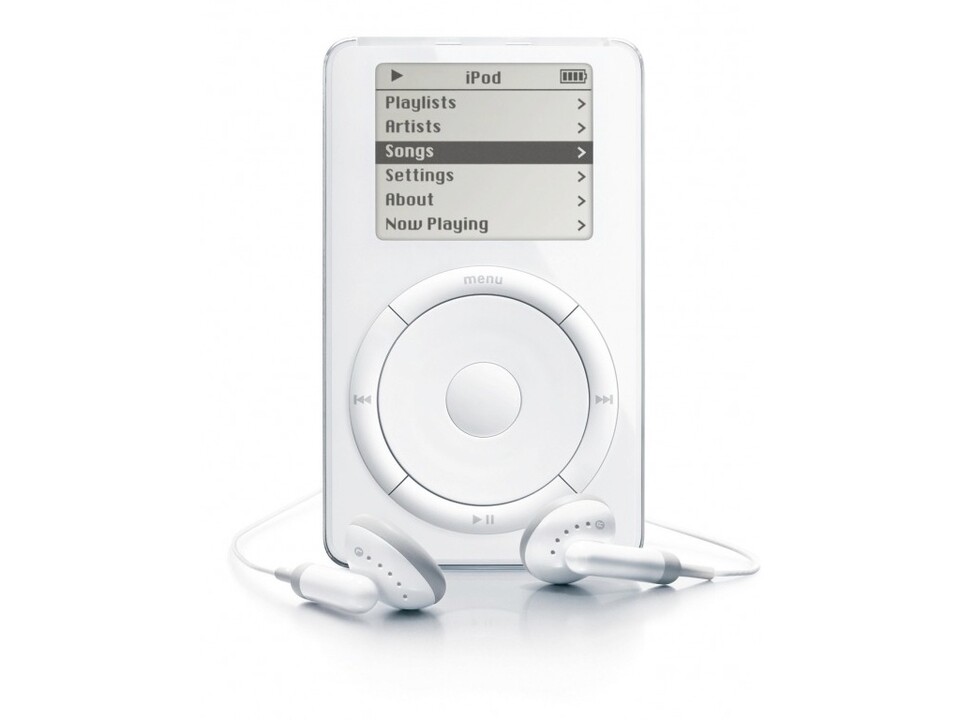 Eigentlich ist der iPod (2001) nur ein weiterer Mp3-Player, doch durch seinen beispiellosen Erfolg ist er zum Inbegriff des mobilen Musikspielers geworden. Bis heute mit seinen zahlreichen Auflagen das bestverkaufte Apple-Gerät.