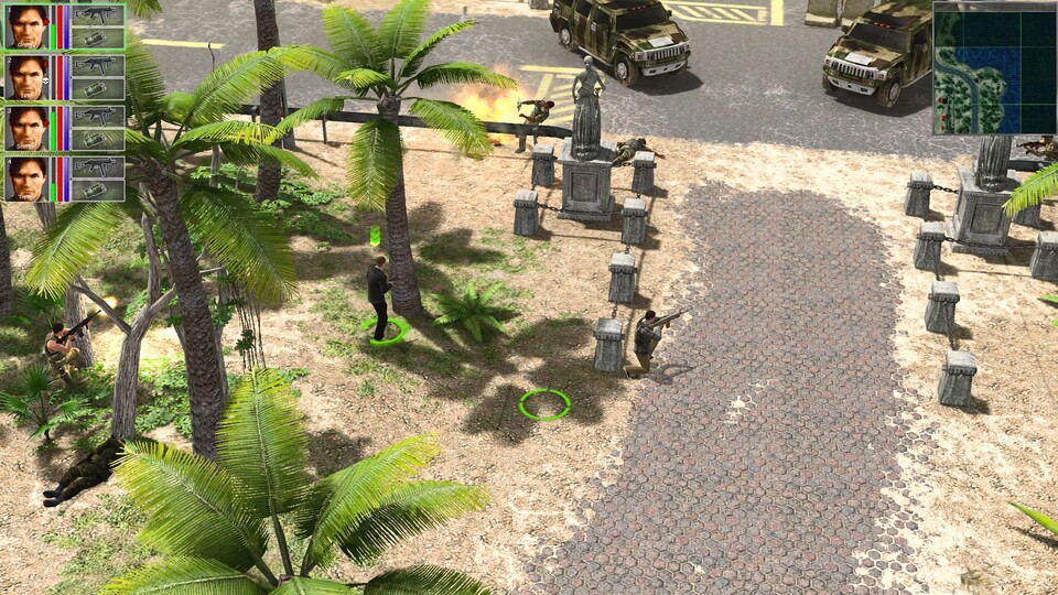 Statt 2D setzt Jagged Alliance: Back in Action ganz auf 3D-Grafik, wenn auch nicht auf die neuste.