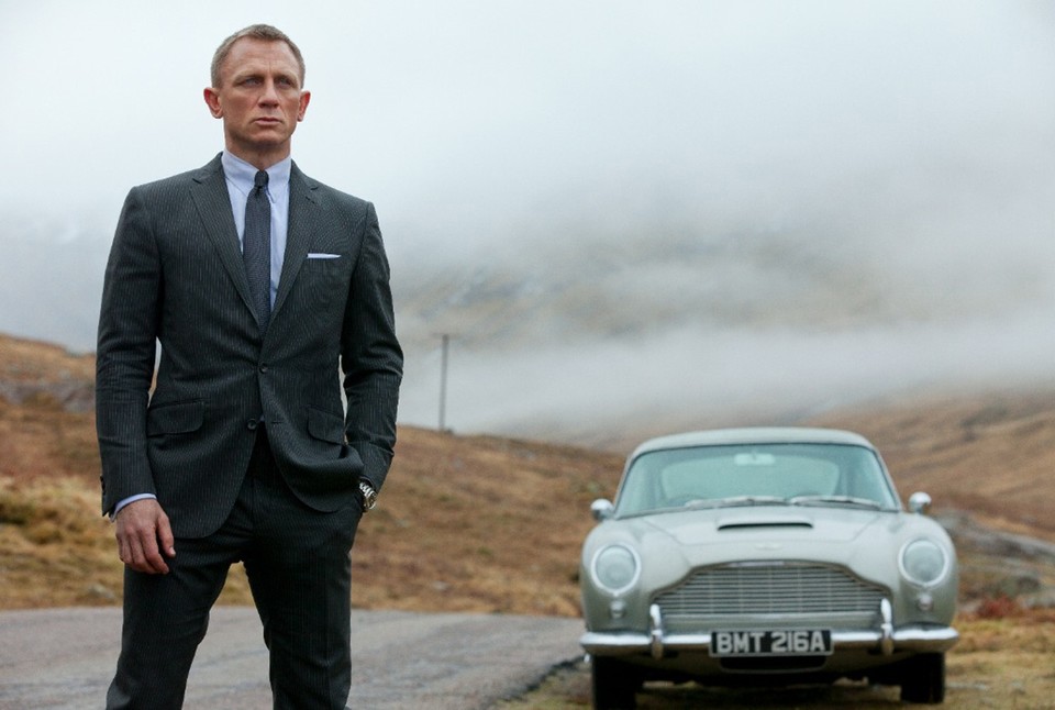 ... und durfte noch einmal im Bond-Film Skyfall mit Daniel Craig mitspielen.